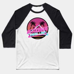 Vaporwave Aesthetic Style 80s Synthwave Japan Baseball T-Shirt